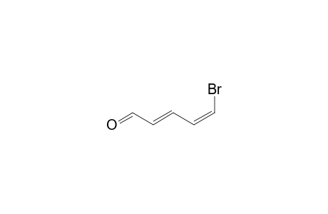 (2E,4Z)-5-Bromopenta-2,4-dienal