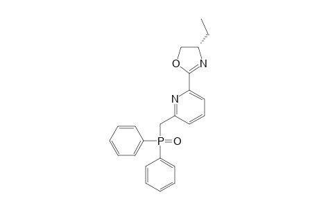 (R)-2-[(Diphenyl-phosphanoyl)-methyl]-6-(4-ethyl-4,5-dihydrooxazol-2-yl)-pyridine