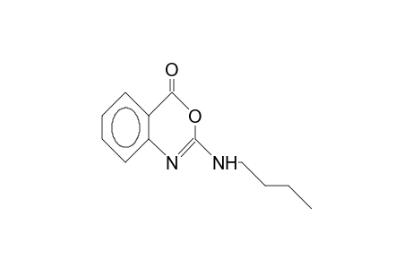 2-Butylamino-4H-3,1-benzoxazin-4-one