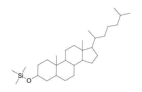 3-[(Trimethylsilyl)oxy]cholestane