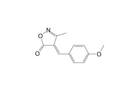 5(4H)-Isoxazolone, 4-[(4-methoxyphenyl)methylene]-3-methyl-