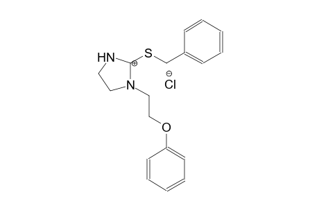 2-(benzylthio)-1-(2-phenoxyethyl)-4,5-dihydro-1H-imidazol-3-ium chloride