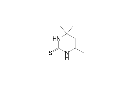 3,4-dihydro-4,4,6-trimethyl-2(1H)-pyrimidinethione