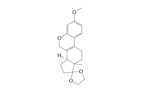 3-METHOXY-6-OXAESTRA-1,3,5(10),8(9)-TETRAEN-17-ONE-ETHYLENE-ACETAL