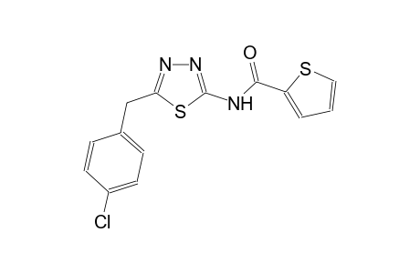 N-[5-(4-chlorobenzyl)-1,3,4-thiadiazol-2-yl]-2-thiophenecarboxamide