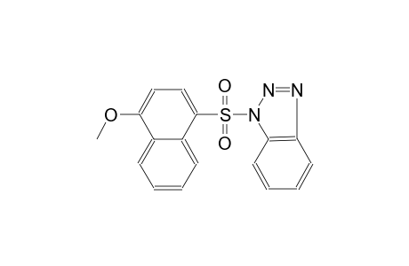 1-[(4-methoxy-1-naphthyl)sulfonyl]-1H-1,2,3-benzotriazole