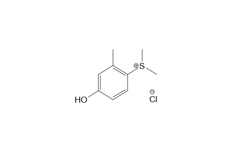 dimethyl(4-hydroxy-o-tolyl)sulfonium chloride