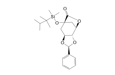 6-{[(1',1',2'-Trimethylpropyl)dimethylsilyl]oxy}-3-phenyl-7-oxo-2,4,8-trioxabicyclo[3.2.1]nonane