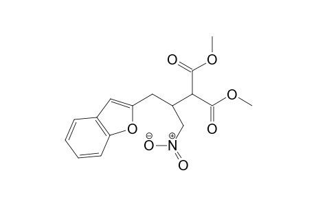 Dimethyl [2-(1-benzofuran-2-yl)-1-(nitromethyl)ethyl]malonate