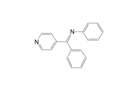 Benzenamine,N-(phenyl-4-pyridinylmethylene)-