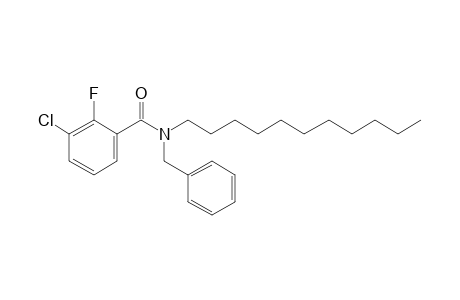 Benzamide, 3-chloro-2-fluoro-N-benzyl-N-undecyl-