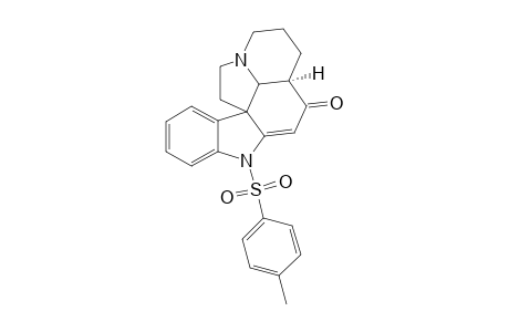 1H-Indolizino[8,1-cd]carbazole, 20,21-dinoraspidospermidin-4-one deriv.