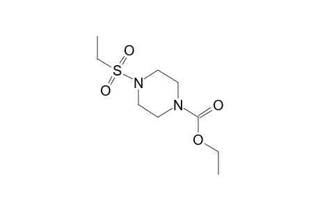 1-PIPERAZINECARBOXYLIC ACID, 4-/ETHYLSULFONYL/-, ETHYL ESTER