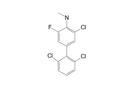 Methyl(3,2',6'-trichloro-5-fluorobiphenyl-4-yl)amine