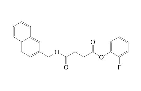 Succinic acid, 2-fluorophenyl 2-naphthylmethyl ester