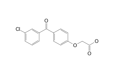 4-(3'-Chlorobenzoyl)benzene-1-acetic acid