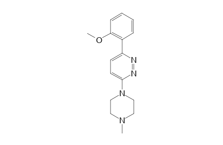 3-(2-Methoxyphenyl)-6-(4-methylpiperazin-1-yl)pyridazine