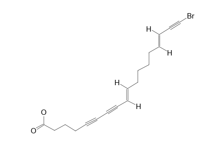 18-BROMO-(9E,15E)-OCTADECA-9,15-DIENE-5,7,17-TRIYNOIC-ACID