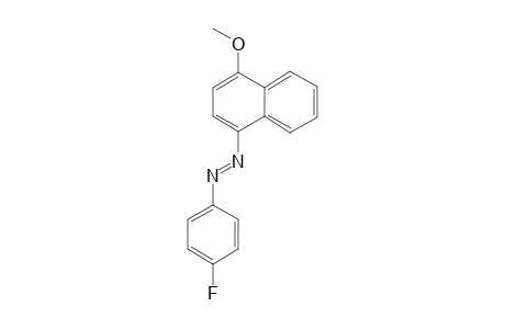 (4-Fluoro-phenyl)-(4-methoxy-naphthalen-1-yl)-diazene