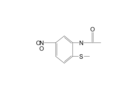 2'-(methylthio)-5'-nitroacetanilide