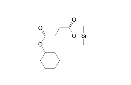 4-(Cyclohexyloxy)-4-oxobutanoic acid, tms derivative