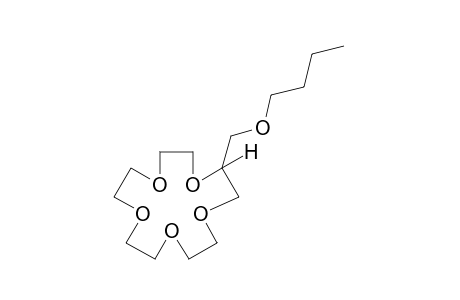 2-(butoxymethyl)-1,4,7,10,13-pentaoxacyclopentadecane