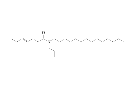 Hept-4-enoylamide, N-propyl-N-tetradecyl-