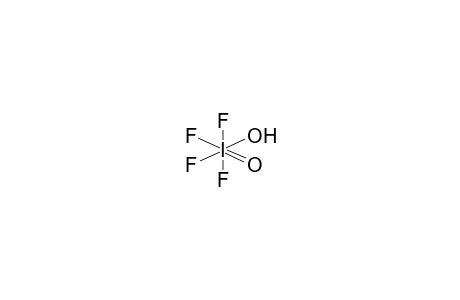 TETRAFLUORO(HYDROXY)OXOIODINE (C2V ISOMER)