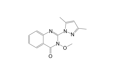 2-(3,5-dimethyl-1H-pyrazol-1-yl)-3-methoxy-4(3H)-quinazolinone