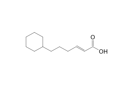 2-Hexenoic acid, 6-cyclohexyl-