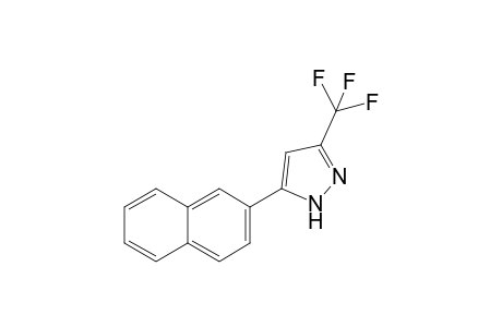 3-(2-naphthalenyl)-5-(trifluoromethyl)-1H-pyrazole