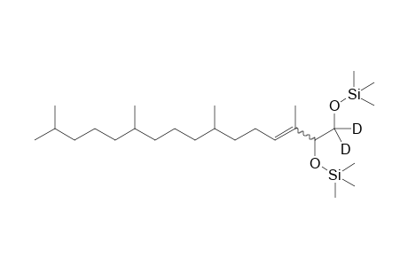 (1-2H2)-1,2-di-trimethylsilyloxy-3,7,11,15-tetramethylhexadec-3-ene-1,2-diol