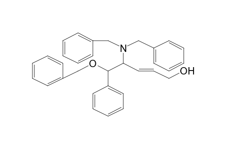 2-(E)-Penten-1-ol, 5-(benzyloxy)-4-(dibenzylamino)-5-phenyl-