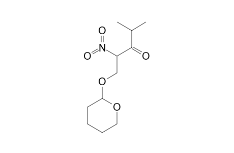 4-Methyl-2-nitro-1-(tetrahydro-2H-pyran-2-yloxy)-3-pentanone