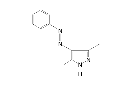 3,5-dimethyl-4-(phenylazo)pyrazole