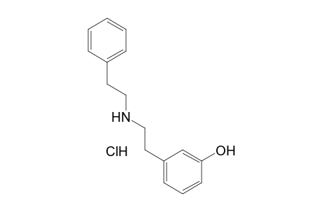 m-[2-(phenethylamino)ethyl]phenol, hydrochloride