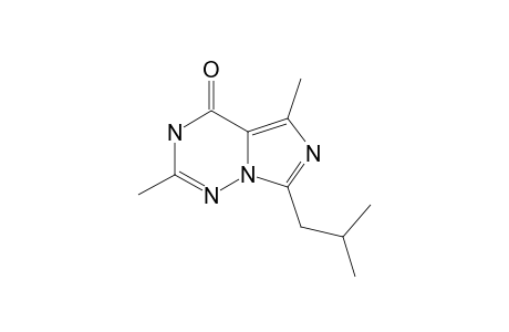 2,5-dimethyl-7-isobutylimidazo[5,1-f][1,2,4]triazin-4(3H)-one