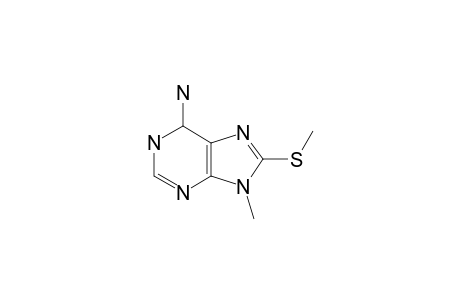 6-AMINO-8-(METHYLTHIO)-9-METHYLPURINE-ANION