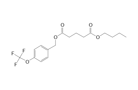 Glutaric acid, butyl 4-(trifluoromethoxy)benzyl ester