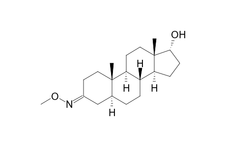 5.ALPHA.-ANDROSTAN-17.ALPHA.-OL-3-ONE(3-O-METHYLOXIME)