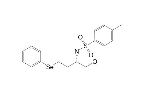 N-[(1S)-1'-(Hydroxymethyl)-3'-(phenylseleno)propyl]-4-methylbenzene-sulfonamide