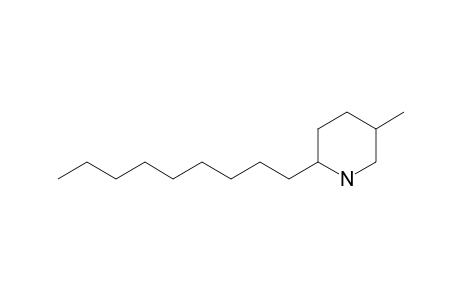 2-Nonyl-5-methylpiperidine