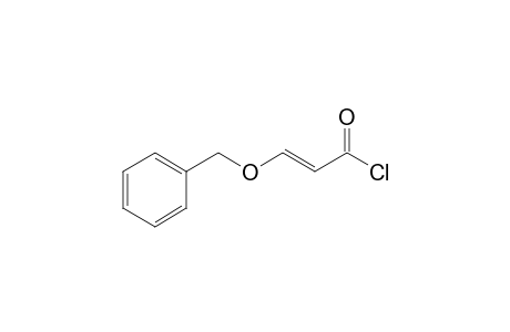 (E)-3-(benzyloxy)acryloyl chloride