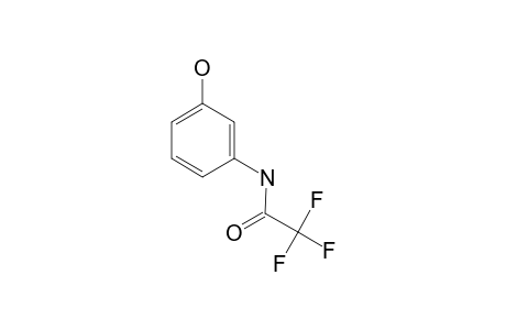 3-Aminophenol, N-trifluoroacetyl-