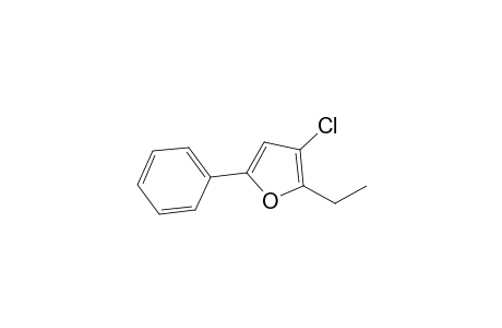 3-Chloro-2-ethyl-5-phenylfuran