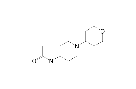 1-(Tetrahydro-2H-pyran-4-yl)-4-piperidinamine, N-acetyl-