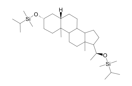 5 beta-pregnane-3-alpha,20 beta-diol-DMiPS ether derivative