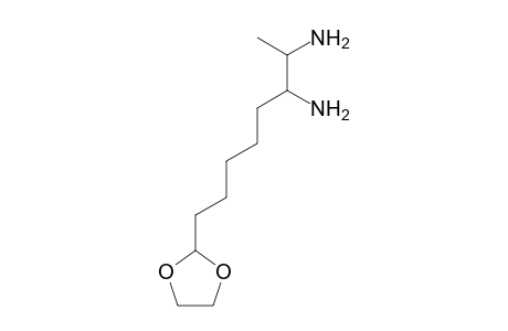 8-(1,3-Dioxolan-2-yl)-2,3-octanediamine