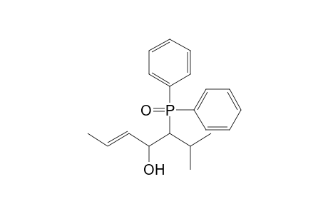 (E)-5-diphenylphosphoryl-6-methyl-2-hepten-4-ol