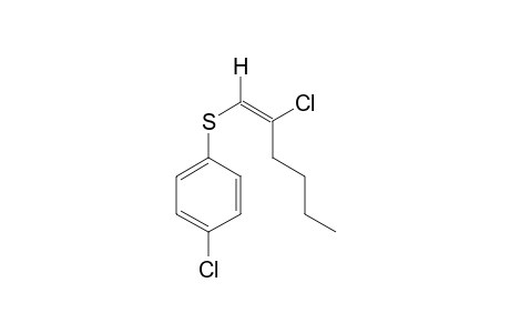 (E)-1-(4-CHLOROBENZENESULFENYL)-2-CHLORO-1-HEXENE